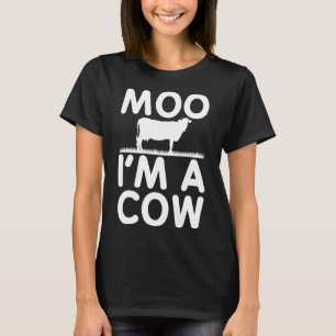 T-shirt Déguisement De Vache Moo Im