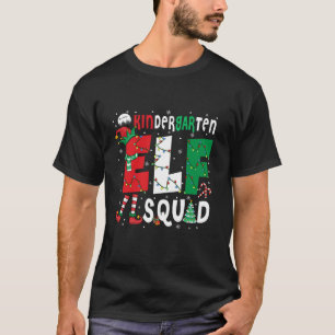 T-shirt Déguisement d'elfe de Noël de l'équipe de lutins d