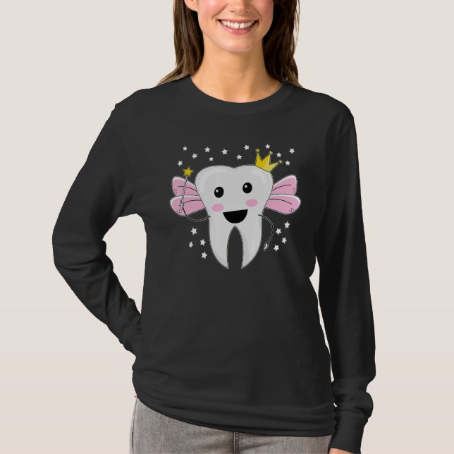 T-shirt Déguisement d'Halloween de Fée des Dents Assistant (Devant)