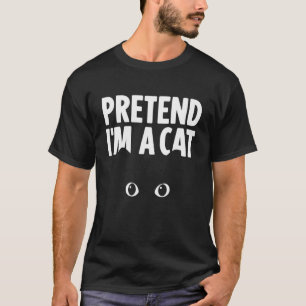 T-shirt Déguisement d'Halloween Paresseux Drôle de Chat