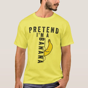 T-shirt Déguisement drôle de banane prétendue Halloween