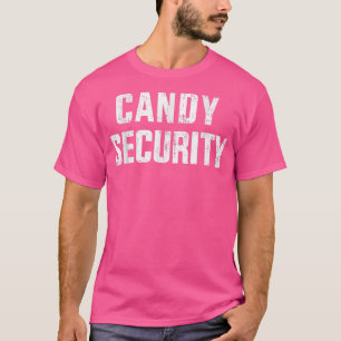 T-shirt Déguisement drôle de sécurité bonbons paresseux ha