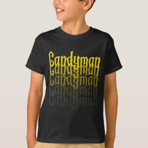 T-shirt Déguisement drôle d'Halloween Candyman Miroir Inve