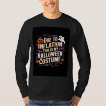Déguisement drôle d'Halloween en raison de l'infla