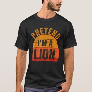 T-shirt Déguisement drôle et paresseux pour Halloween, je