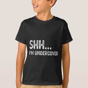 T-shirt Déguisement Facile de Policier en Civil Drôle avec