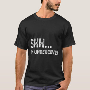 T-shirt Déguisement Facile de Policier en Civil Drôle Poux
