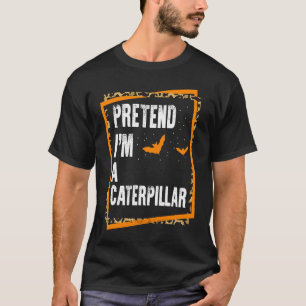 T-shirt Déguisement facile et paresseux de chenille pour H