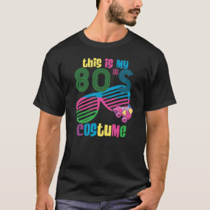 T-shirt Déguisement Halloween 80s thème couleurs rétro lun