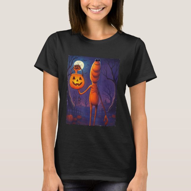 T-shirt Déguisement Halloween Marcus le ver (Devant)
