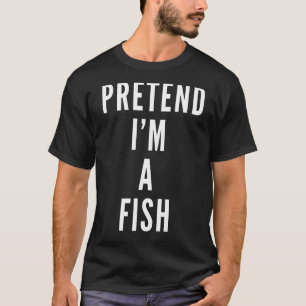 T-shirt Déguisement Halloween Poisson Je Suis Un Poisson S