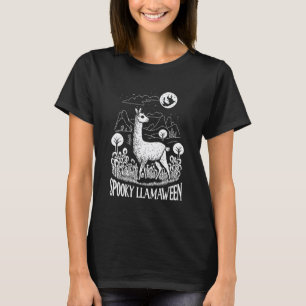 T-shirt Déguisement Llama Halloween Alpaca Animal Farce