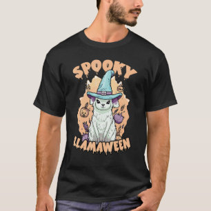 T-shirt Déguisement Llama Halloween Alpaca Animal Farce
