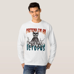 T-SHIRT DÉGUISEZ-MOI EN PIEUVRE COSTUME DRÔLE D'HALLOWEEN