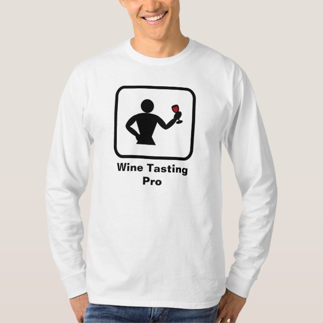 T-shirt Dégustation de vin Pro (Devant)