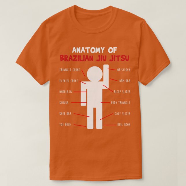 T-shirt Dégustez Choke brésilien Jiu Jitsu Dons pour Jiu (Design devant)