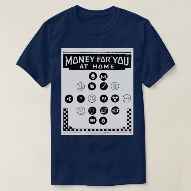 T-shirt Déi Crypto pièce Vintage (Design devant)
