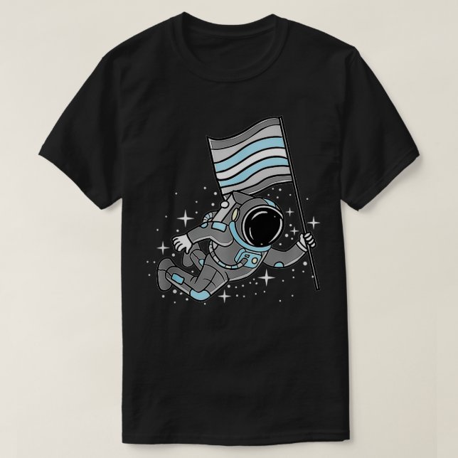 T-shirt Déiboy Astronaut Déiboy Pride (Design devant)