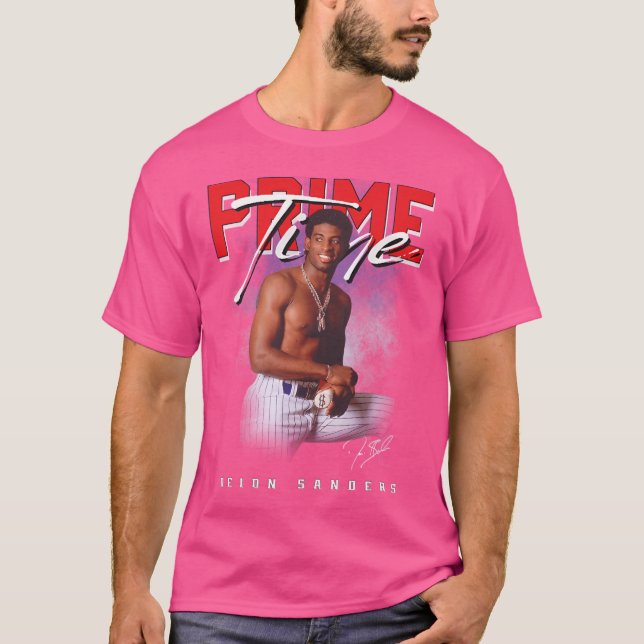 T-shirt Deion Sanders Hommage esthétique (Devant)