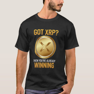 T-shirt Déjà gagnant de Ripple Crypto Cryptomonnaie Xrp