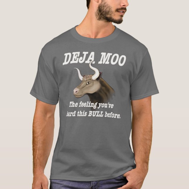 T-shirt Deja Moo (Devant)