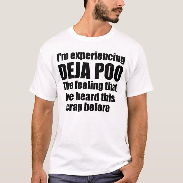 T-SHIRT DEJA POO (Devant)