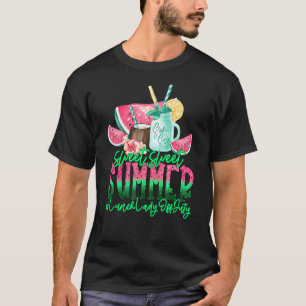 T-shirt Déjeuner Dame Hors Service Dernier Jour De L'Écolo