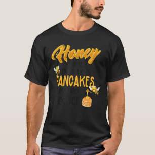 T-shirt Déjeuner de crêpes petit-déjeuner miel doux abeill