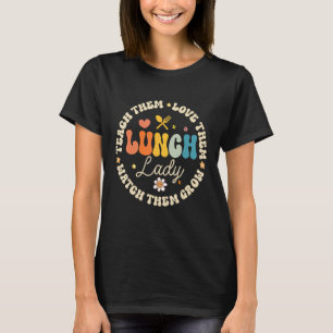 T-shirt Déjeuner Héros Funny School Cafeteria Travailleurs
