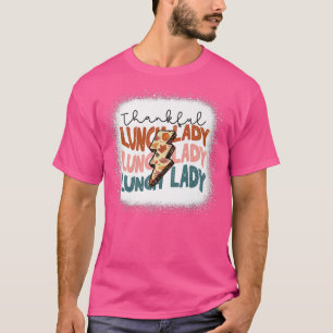 T-shirt Déjeuner Lady Blessée Lady Déjeuner Lady La