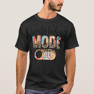 T-shirt Déjeuner Lady Mode Off Leopard & Tie Dye Déjeuner 