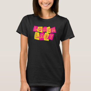 T-shirt Déjeuner Lady Squad Retour à l'école Cafétéria Cre