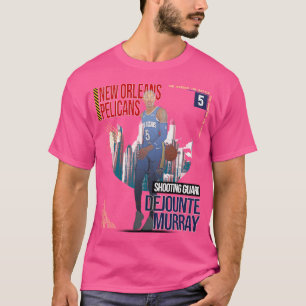 T-shirt Dejounte Murray Basketball Art Pelicans 2