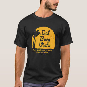 T-shirt Del Boca Vista Retraite Floride Vacances Vintage