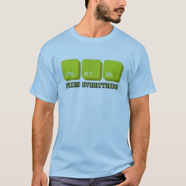 T-shirt del de CTRL alt (Devant)