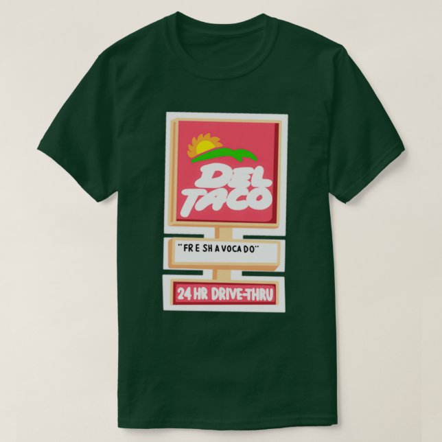 T-shirt Del signe taco 2 (Design devant)