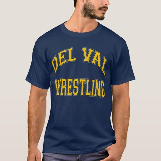T-SHIRT DEL VAL WRESTLING (Devant)