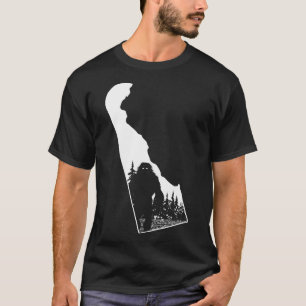 T-shirt Delaware Bigfoot