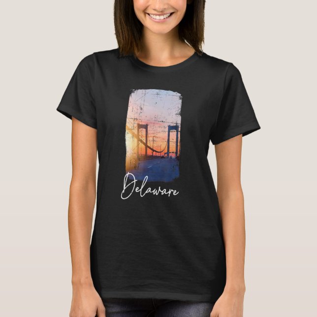 T-shirt Delaware  Delaware Tourisme  Delaware (Devant)