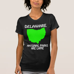 T-shirt Delaware - Les parcs nationaux sont décevants