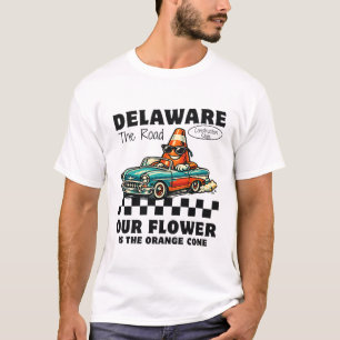 T-shirt Delaware : l'État de la construction de routes