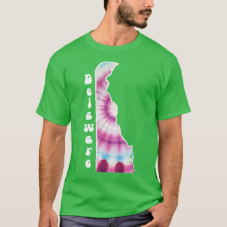 T-shirt Delaware Tie Dye