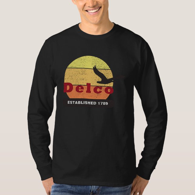 T-shirt Delco Est 1789 Goose Distressed (Devant)
