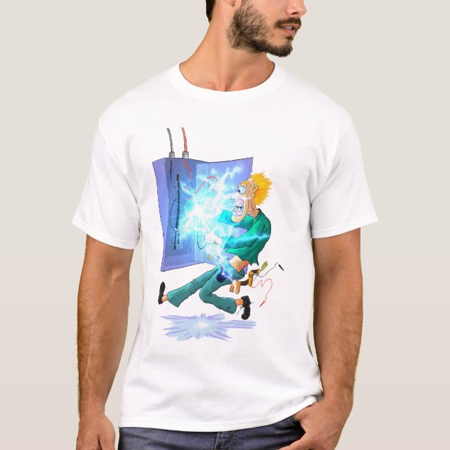 T-shirt d'électricien (Devant)