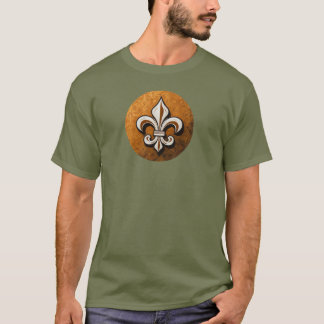 T-shirt d'élégance Louisiana Fleur-de-lis