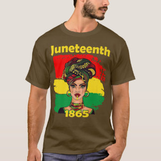 T-shirt Déléguée Africaine Black Man Melanin Femmes Afro F