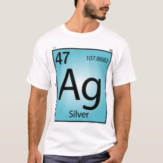 T-shirt d'élément de l'argent (AG) - avant