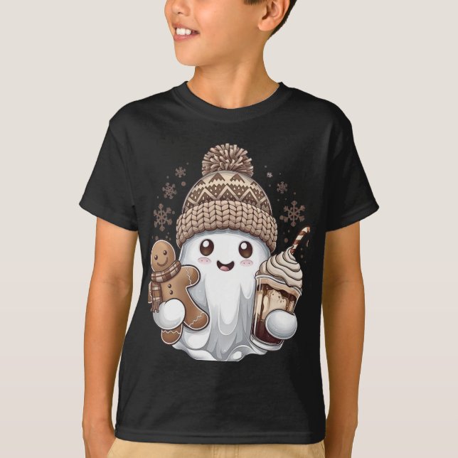 T-shirt Délice de Ghostmas Cozy (Devant)