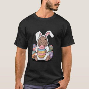 T-shirt Délice de lapin de Pâques au capybara adorable