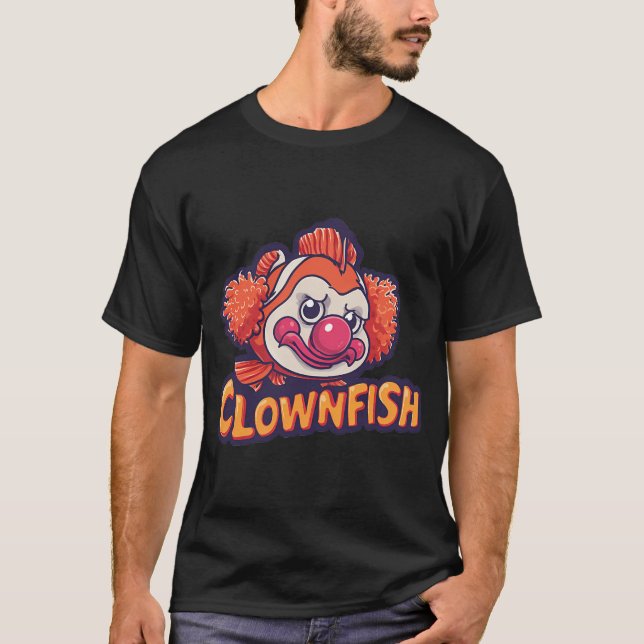 T-shirt Délice de poisson clown (Devant)